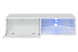 TV тумба зі скляною полицею Switch 120 / 27 WW SW RTV 4;корпус - білий мат, фронт - білий глянець;120x30x40; Switch 120 фото 1