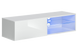 TV тумба зі скляною полицею Switch 120 / 27 WW SW RTV 4;корпус - білий мат, фронт - білий глянець;120x30x40; Switch 120 фото 2