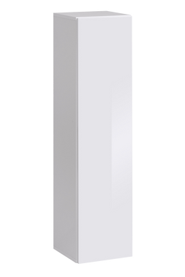 Шкафчик Switch SW 3 вертикальный 120 / 26 WW SW SW 2;корпус - білий мат, фронт - білий глянець;30x120x30; Switch фото